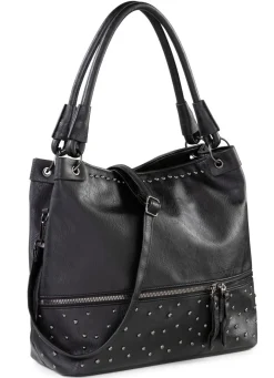 Tasche mit trendigen Ziernieten