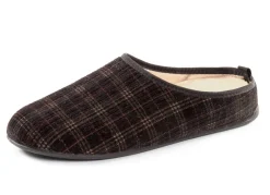 Textil-Pantoffel mit herausnehmbarem Fußbett