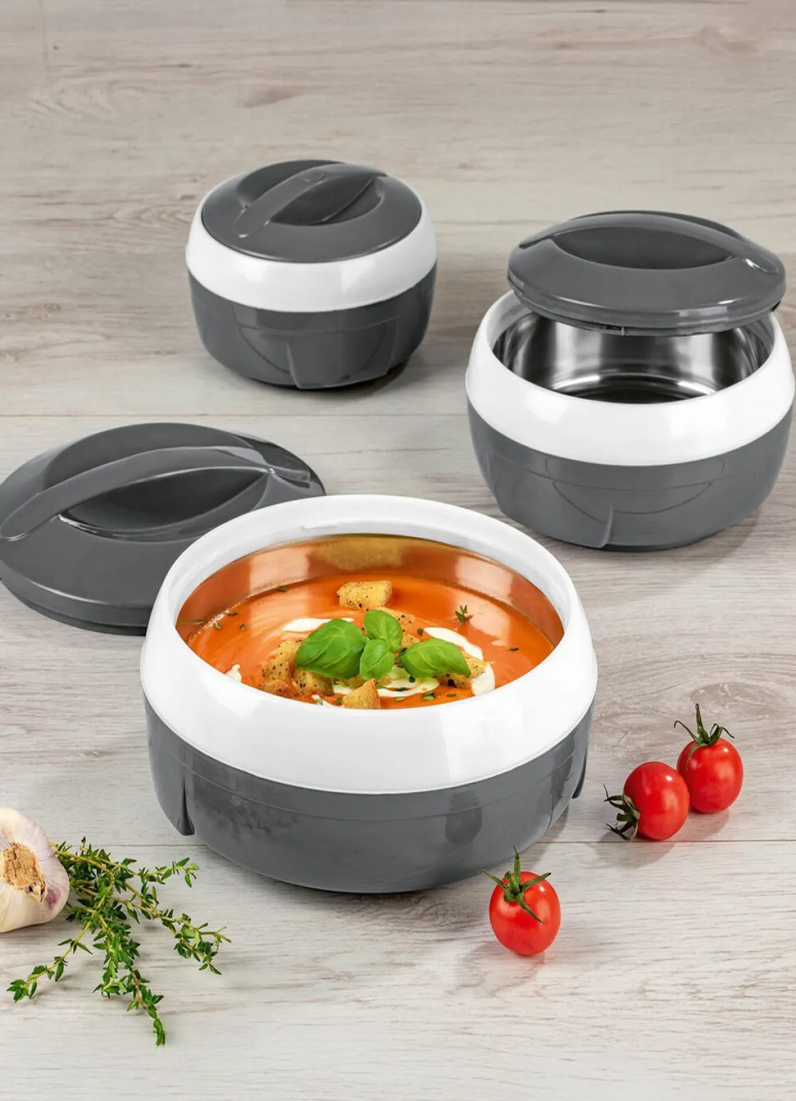 Thermoschüssel-Set, 3 teilig