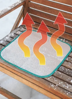 Thermo-Sitzkissen, 2er Set