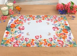 Tisch- und Raumdekoration mit Blumenwiesen-Motiv