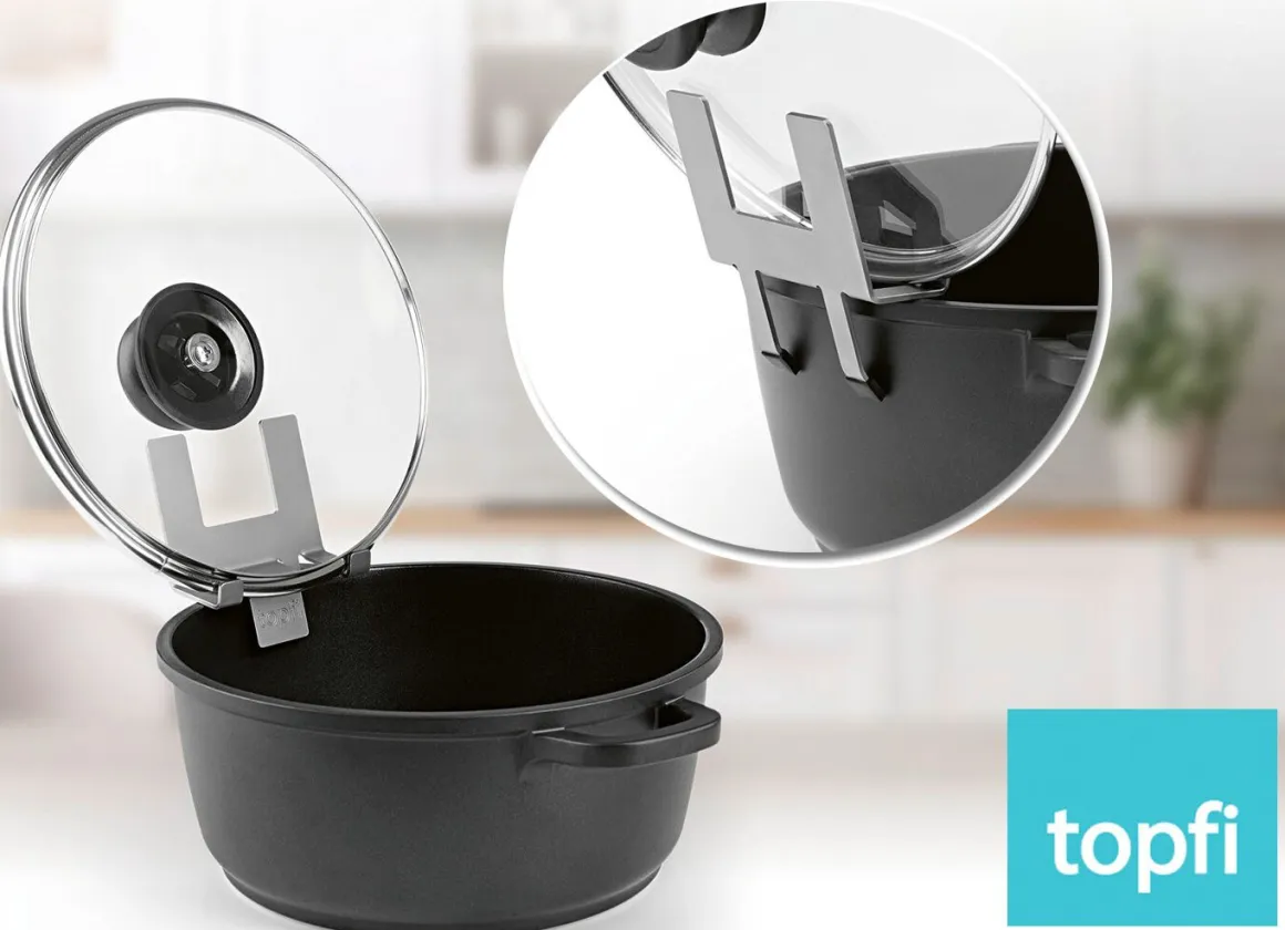 Topfdeckelhalter "Topfi" aus Edelstahl