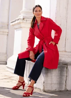 Trenchcoat mit Gürtel