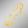Vergoldetes Armband aus Silber