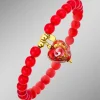 Vergoldetes Armband mit Herz-Anhänger
