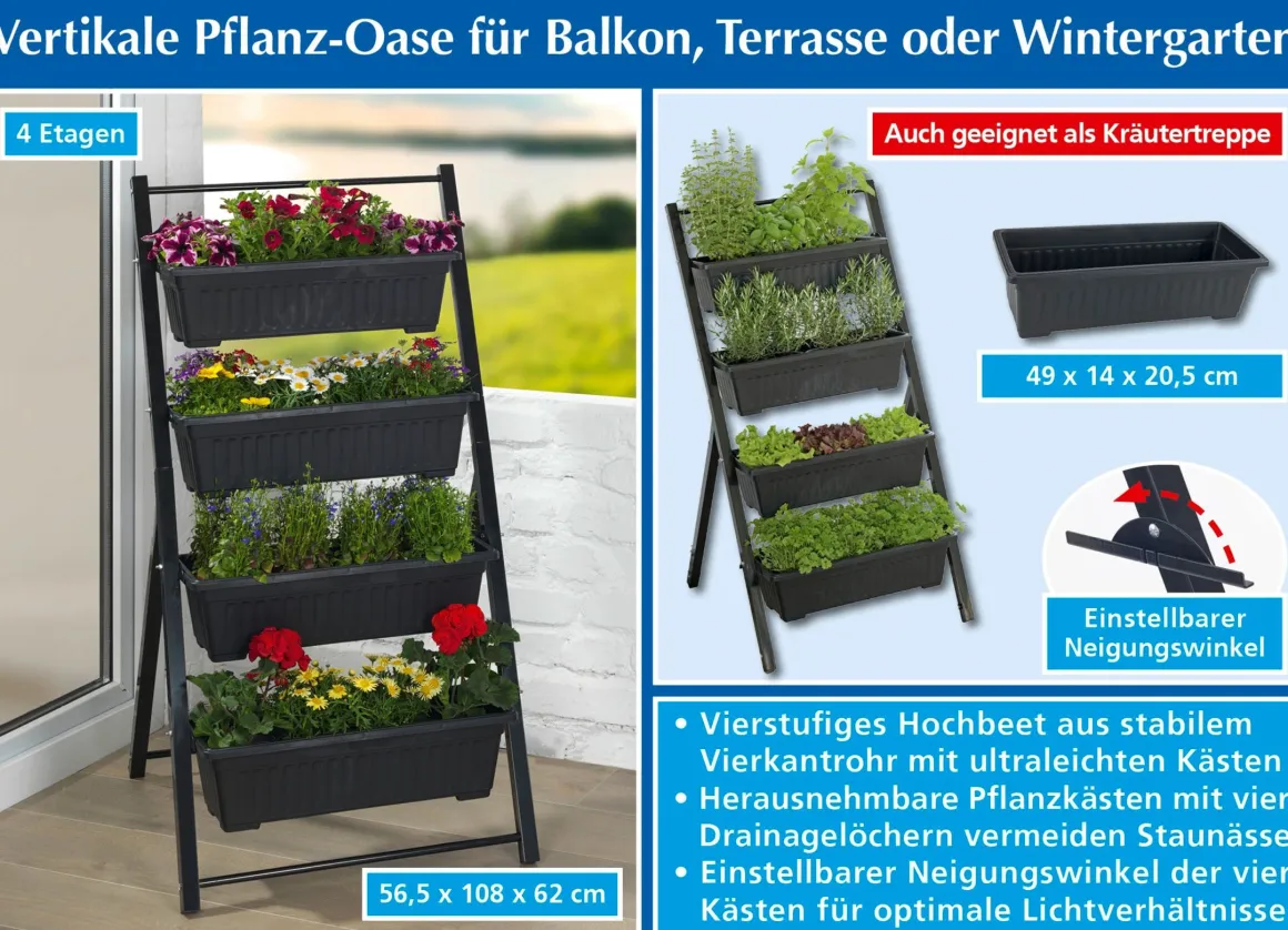 Vertikales Hochbeet