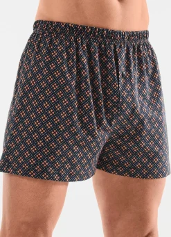 Viererpack Boxershorts mit knöpfbarem Eingriff