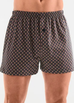 Viererpack Boxershorts mit Alloverdessin