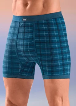 Viererpack Unterhosen mit Karodessin