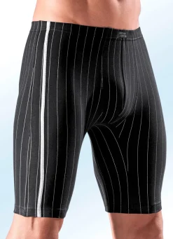 Viererpack Longpants, gestreift