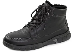 Waldläufer, gefütterte Herren-Boots, Winterschuhe, Weite H, mit Lammfell