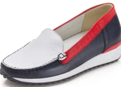 Waldläufer, klassische Damen-Slipper, Weite H, mit herausnehmbarem Fußbett