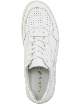 Waldläufer Schnürschuh aus genarbtem Nappaleder