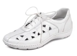 Waldläufer, sommerliche Damen-Schnürschuhe, Weite H, mit herausnehmbarem Fußbett