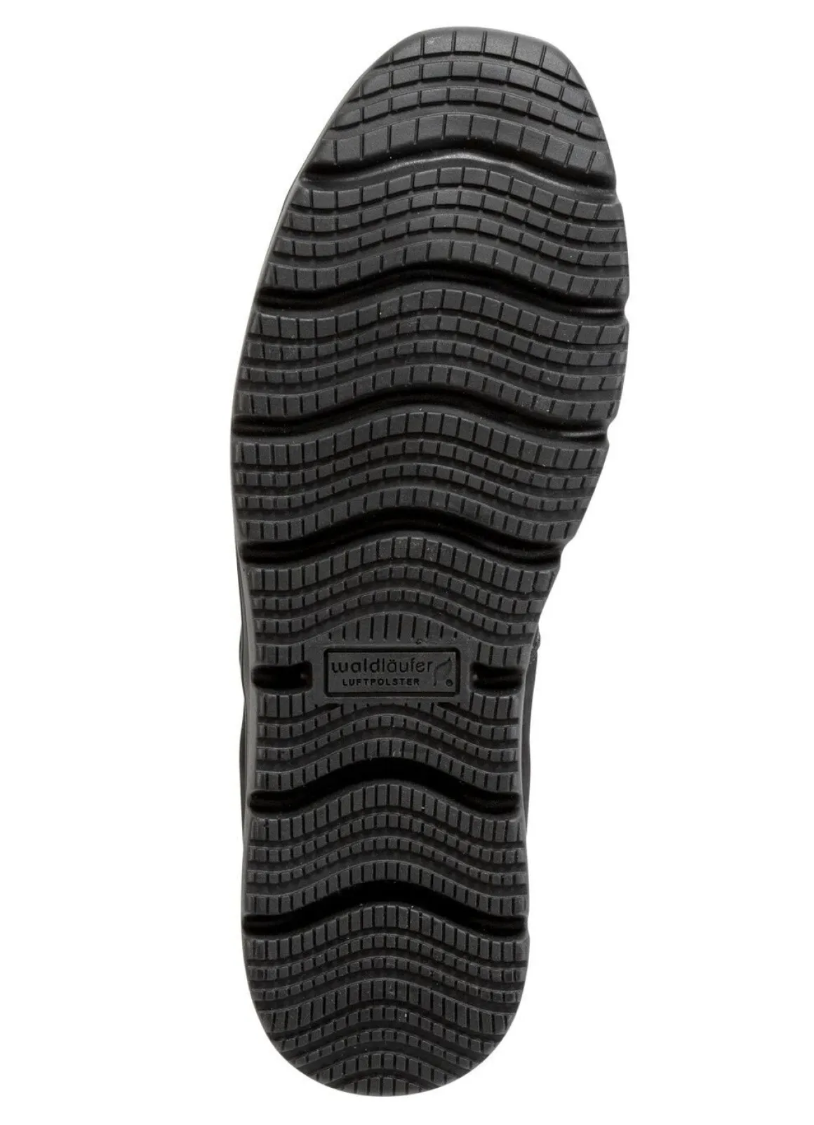 Waldläufer Spangenschuh aus teilweise gelochtem Leder