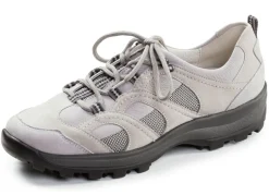 Waldläufer, sportliche Damen-Schnürschuhe, Weite H, mit herausnehmbarem Fußbett