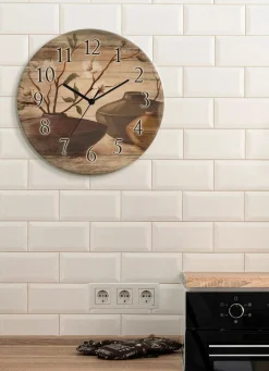 Wanduhr im Vintage-Look