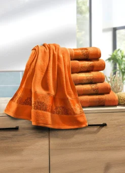 Weiche Frottier-Serie mit hochwertiger Jacquard-Bordüre