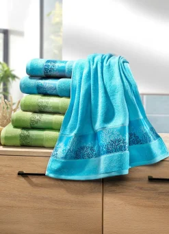 Weiche Frottier-Serie mit hochwertiger Jacquard-Bordüre