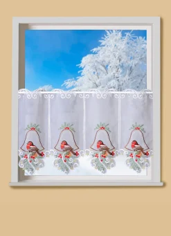 Weihnachtlicher Kurzstore mit hochwertiger Stickerei