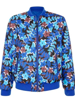 Wendeblouson mit Rippenstrickbündchen