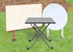 Wetterfeste Klapptische von MFG Freizeitmöbel
