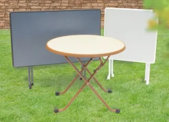 Wetterfeste Klapptische von MFG Freizeitmöbel
