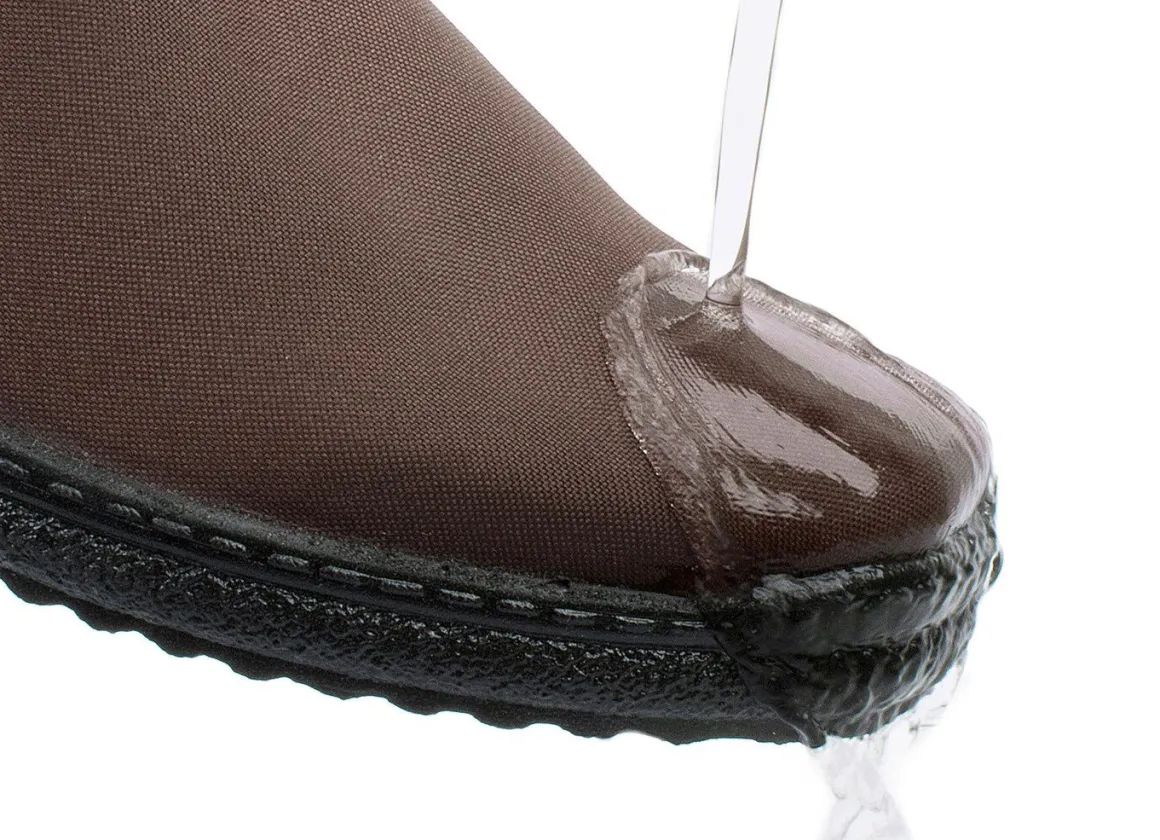 Winterstiefel mit Kunstpelzkragen