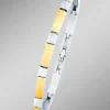 Wunderschön und modern: Armband in Bicolor
