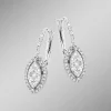 Wundervolle Ohrringe mit Brillanten und Diamanten