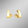 Zarte Brillanz – Ohrstecker aus edlem Gold