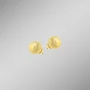 Zauberhafte Kugel-Ohrstecker mit Struktur