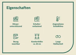7-Zonen-Matratzen „fan Sweet Dream XXL“